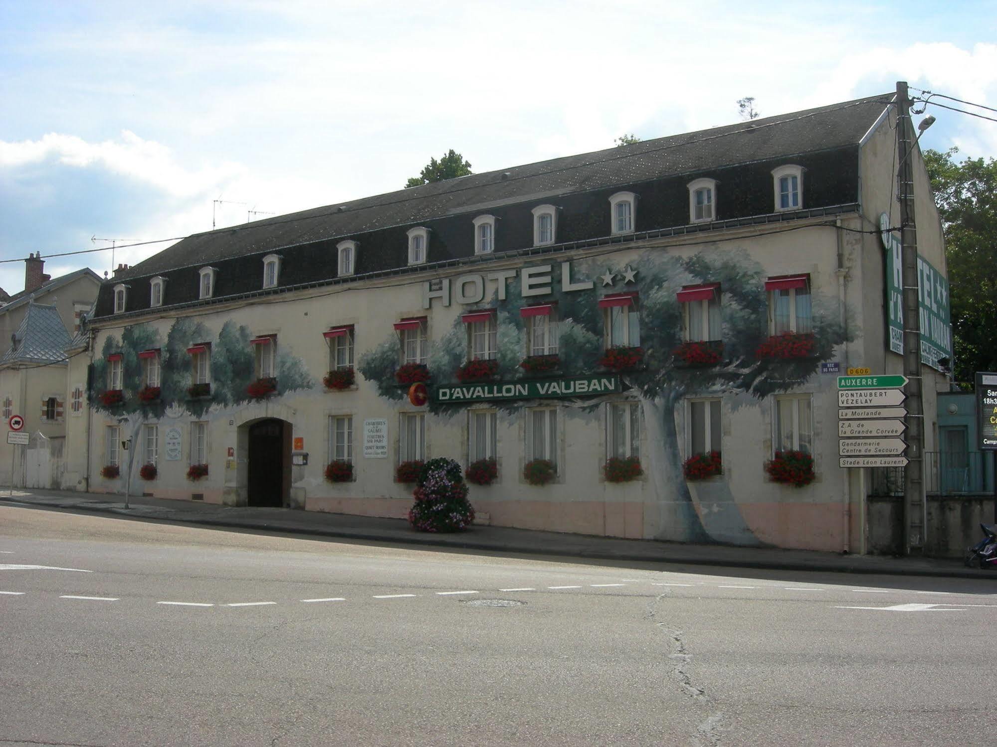 Cit'Hotel Avallon Vauban Exteriér fotografie
